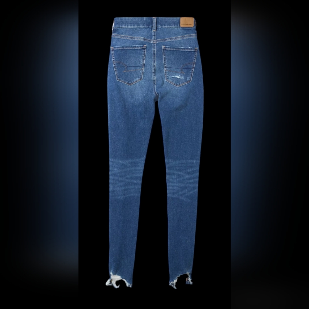 AE Dream Ripped Curvy Super High-Waisted Jegging